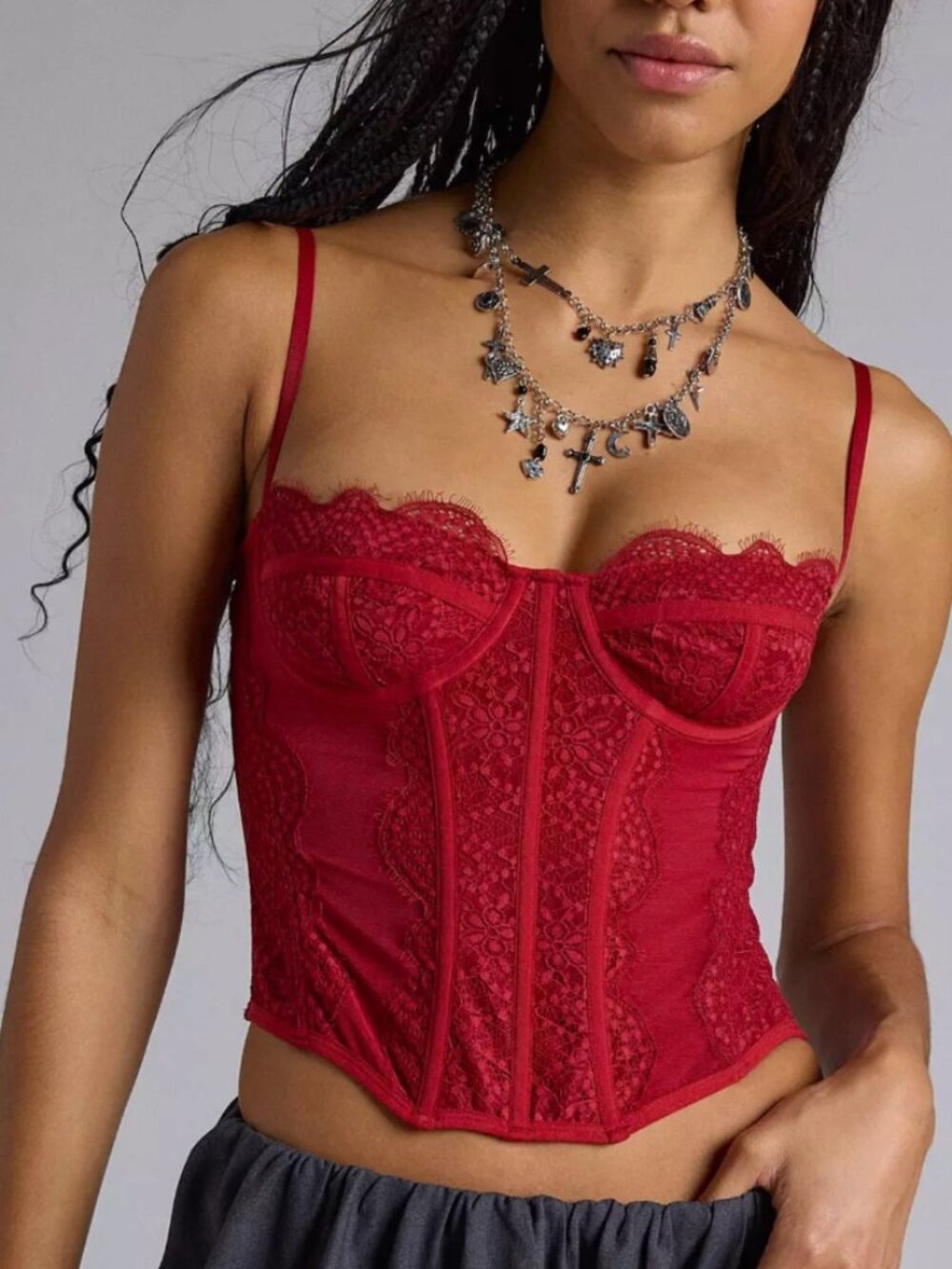 Urban Outfitters Red Corset